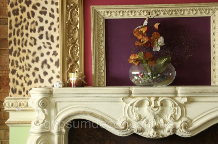 Гіпсовий Камін. Гіпсова Ліпнина. Гіпсовий портал