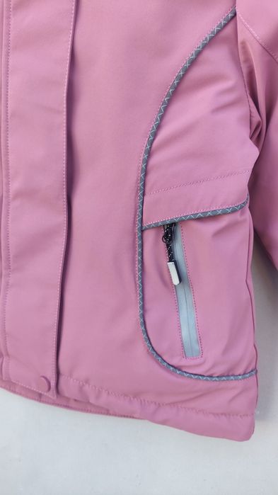 Демісезонна термо куртка для дівчаток на  зріст 92-116