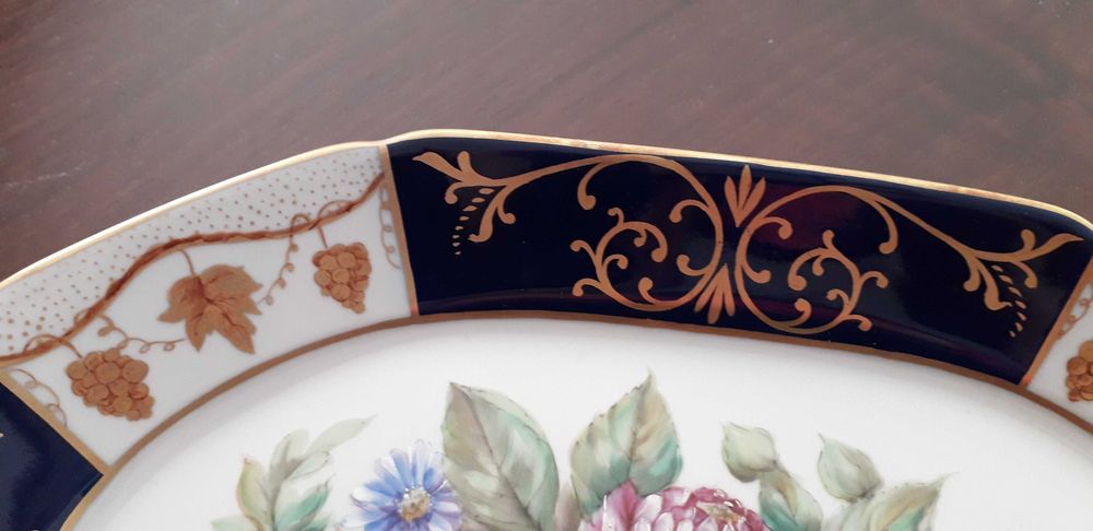 Travessa pintada á mão VA