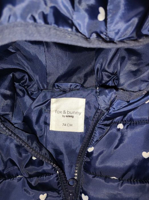 Śliczna kurteczka dla dziewczynki r 74