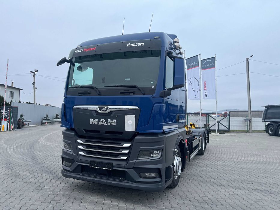 MAN TGX 26.510 6x2-4 LL CH E6 Шасі BDF 2021 Контейнеровіз Змінне шасі