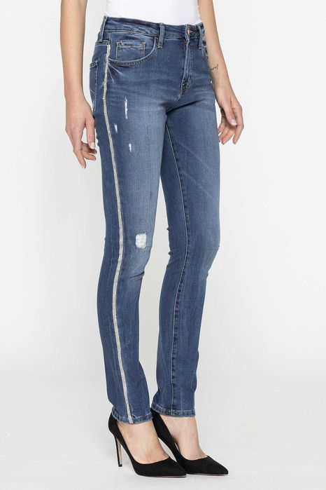 Jeansy mod.762 STRETCH Carrera Jeans (Medium blue wash) S