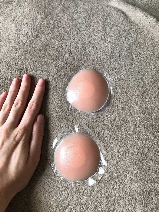 Наклейки на груди силіконові багаторазові