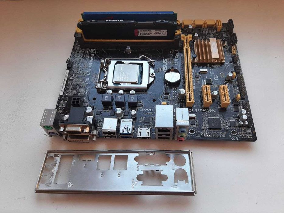 Комплект: Intel Core i5-4460 3.20GHz + Asus B85M-G + DDR3-1600 16Gb