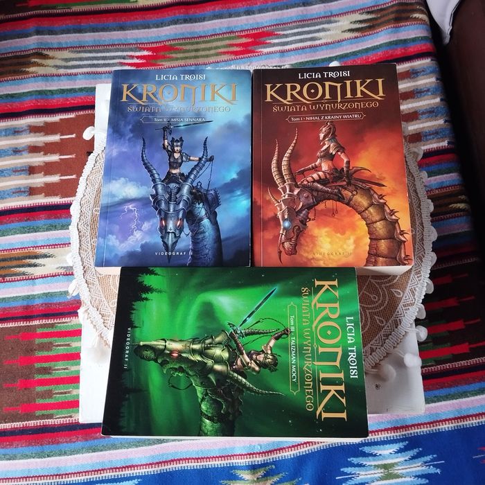 Kroniki świata wynurzonego tomy 1-3 Licia Troisi