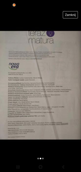 Nowa teraz matura matematyka poziom rozszerzony