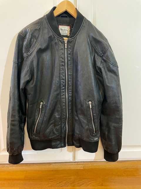 Casaco de Pele Pepe Jeans Preto tam. M