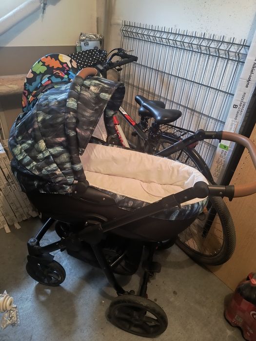 Wózek 2w1 +  fotelik samochodowy Maxi Cosi