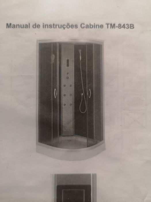 Cabine de hidromassagem TM-843B