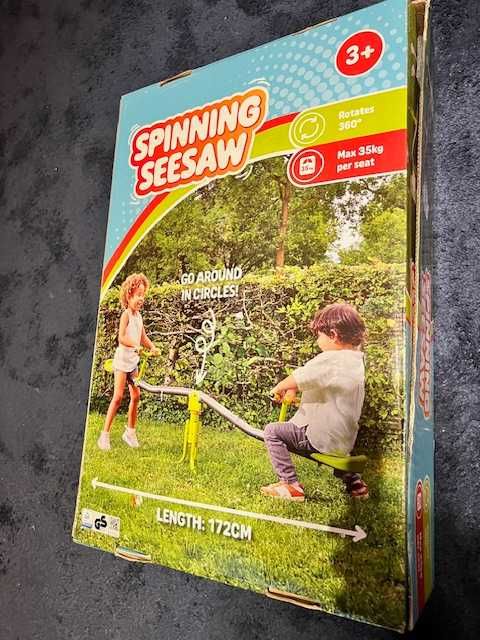 Huśtawka ogrodowa 2w1 huśtawka + karuzela 360 NOWA Dla dzieci