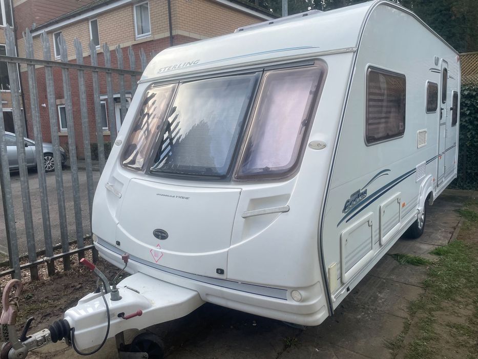 SWIFT Sterling Eccles Opal  Przyczepa kempinowa Sterling  4/5 osobowa