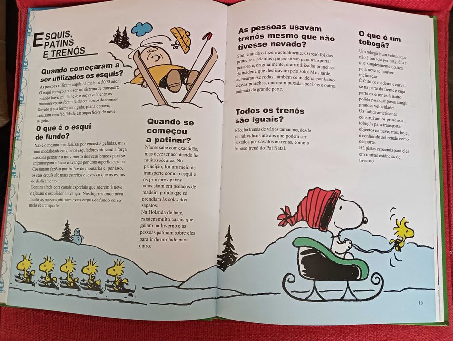 Enciclopédia do Charlie Brown 5 – Carros Comboios e outros Veículos