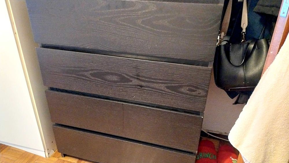 Cômoda ikea castanho, preço baixo