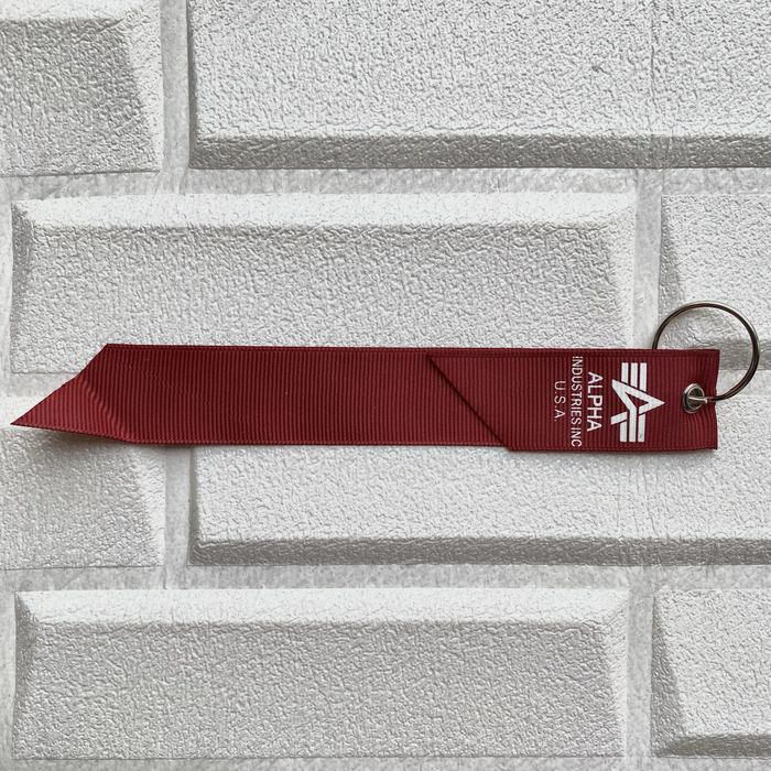 ‼️ALPHA INDUSTRIES‼️U.S.A. оригінальна лента/ленточка/брелок/лєнта