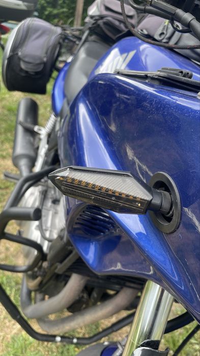 Honda CB500S з кофрами