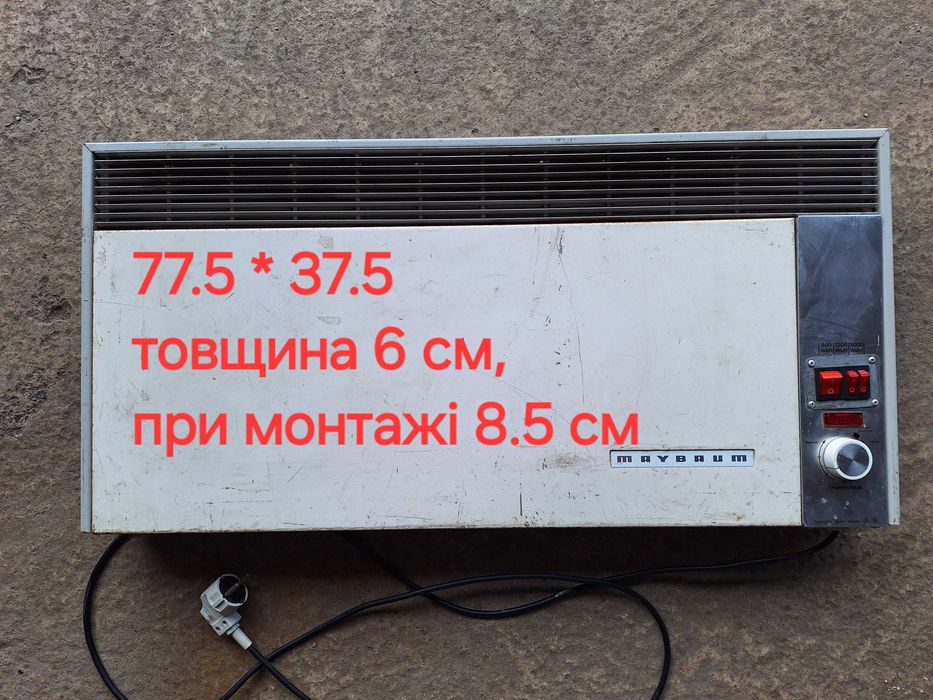 Обігрівачі _Elenberg 1.5 кВт  _Maybaum 1.0/2.0 кВт