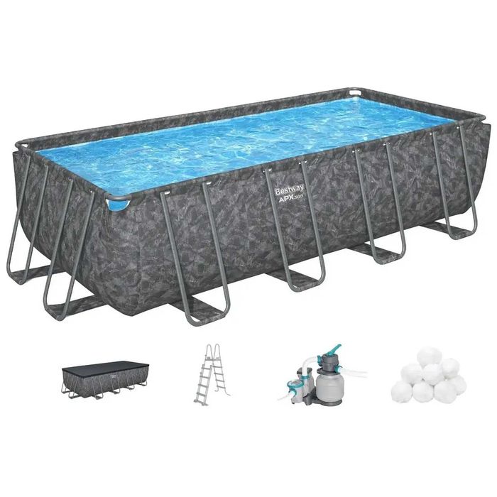 Басейн Bestway 561KA каркасний 549 х 274 х 132 см, пісочний ф-р насос
