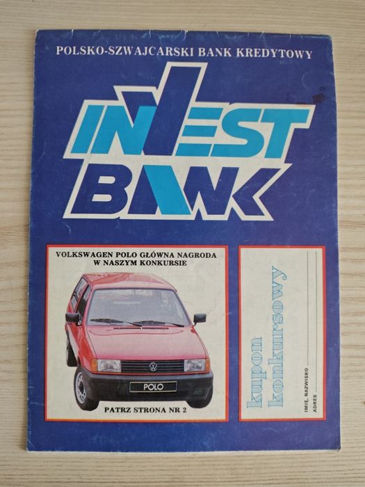 Informator VI Światowy Dzień Młodzieży Częstochowa 1991 Jan Paweł II Invest-Bank Retro Pamiątka PRL