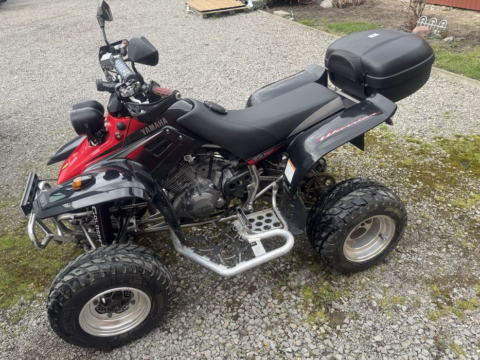Yamaha warrior 350 z homologacją. Zarejestrowany!