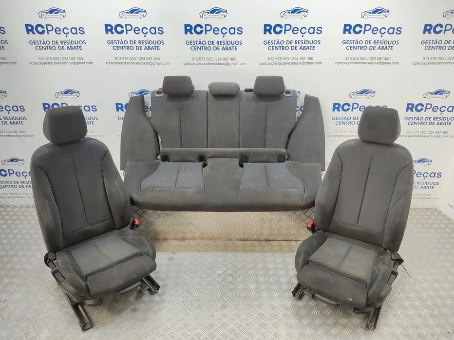 Conjunto Bancos em Alcântara BMW Serie 1 F20 Pack M 2012 - 2019