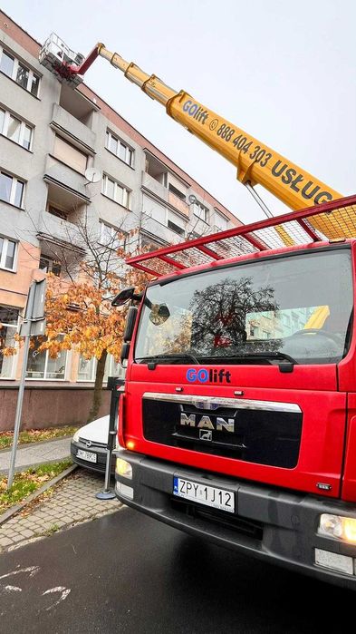Wynajem podnośnika koszowego do wycinki i pielęgnacji drzew