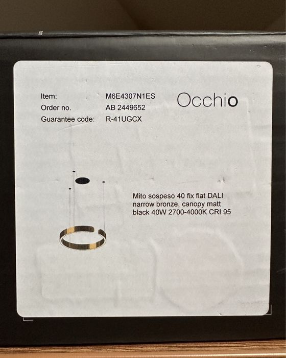 Lampa Occhio Mito sospeso 40