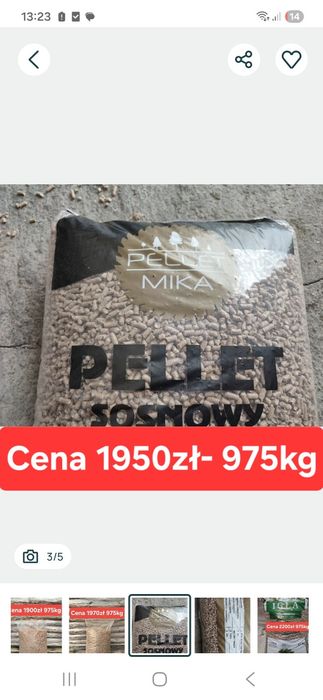 Sprzedam Pellet Sosnowy