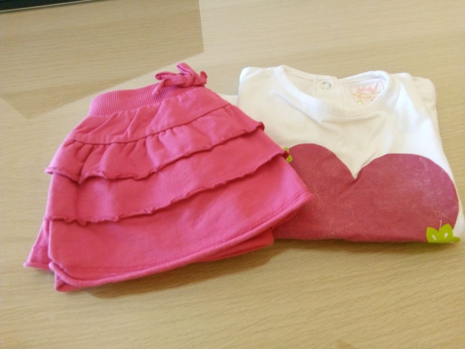 Conjunto de menina 12/18 meses Zippy.