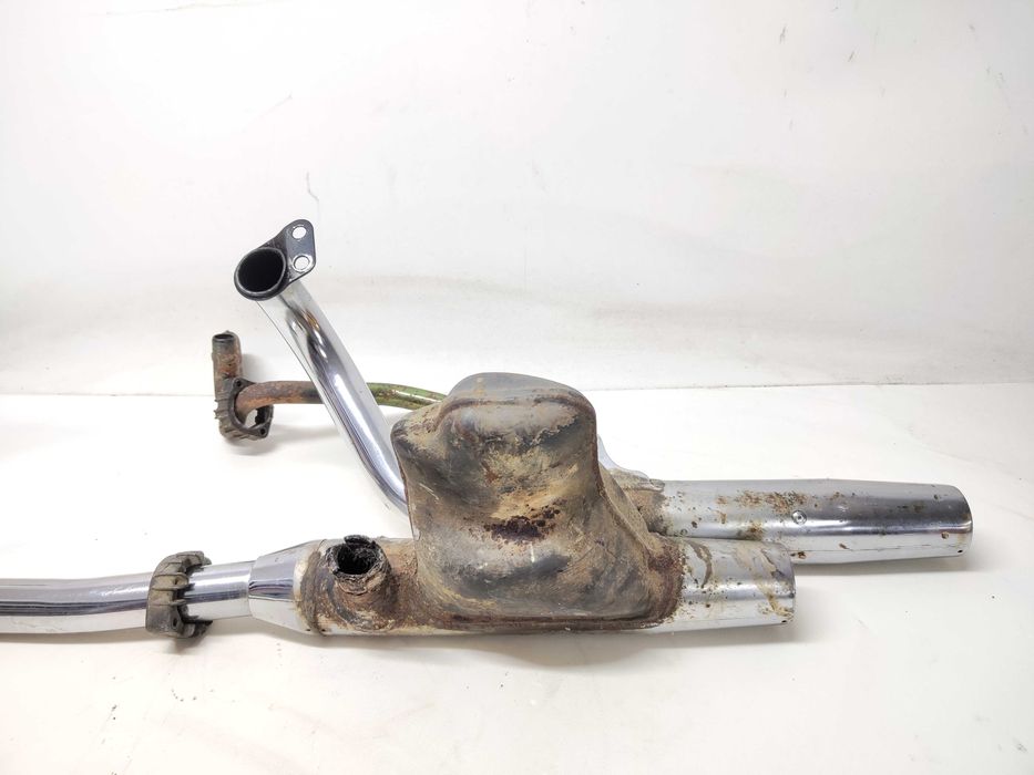 SACHS ROADSTER 125 Yamaha Virago 125 Wydech Tłumik Kolektor