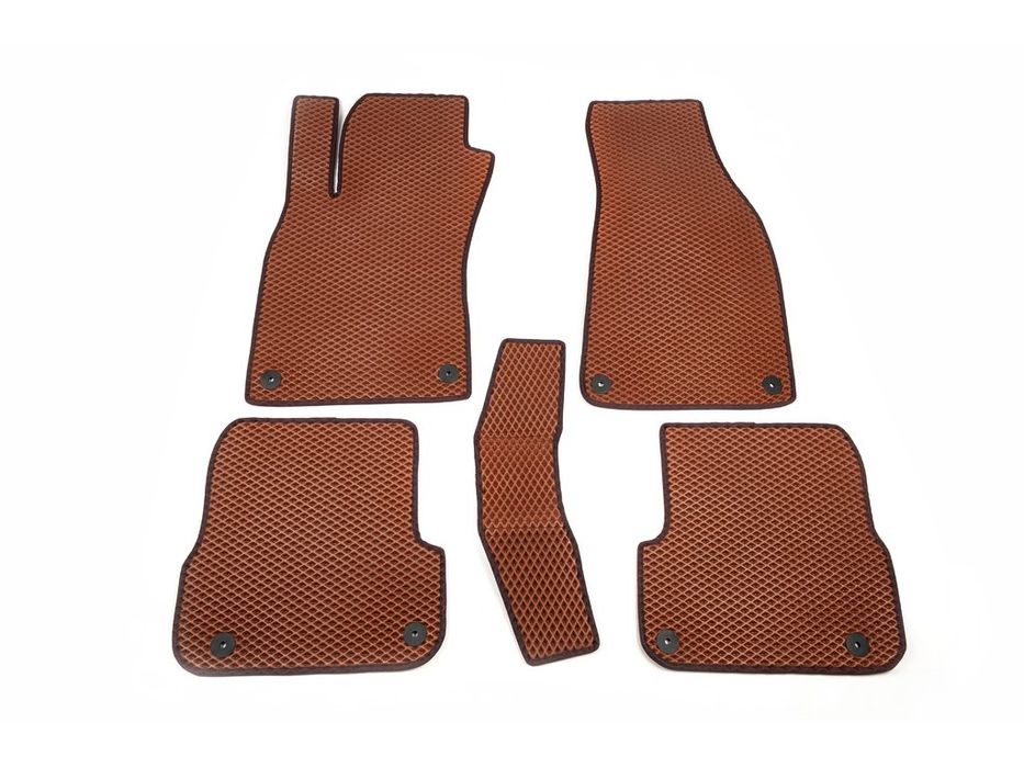 Audi A6 C6 Коврики EVA (кирпичные)