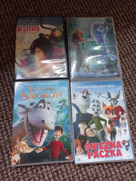 Kraina smoków, Śnieżna paczka i inne 4 filmy na DVD