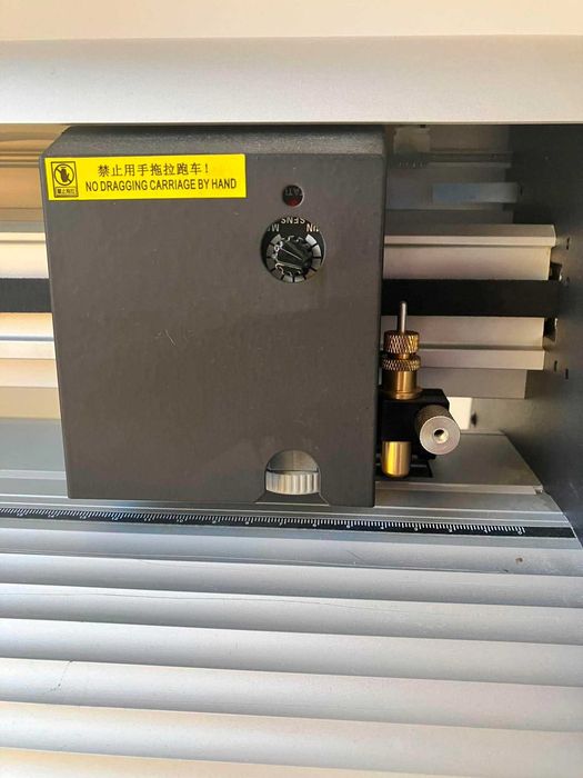 Ploter Tnący Teneth 740BL 740mm/620mm Kontur Vinyl Flex Termotransfer Stan Idealny Komplet Oprogramowanie Windows