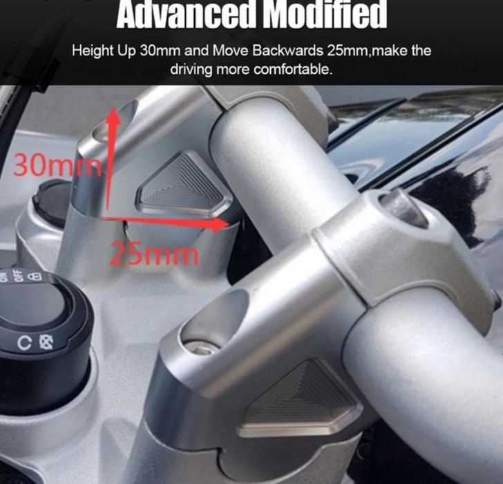 Avanços de guiador para BMW Motorrad