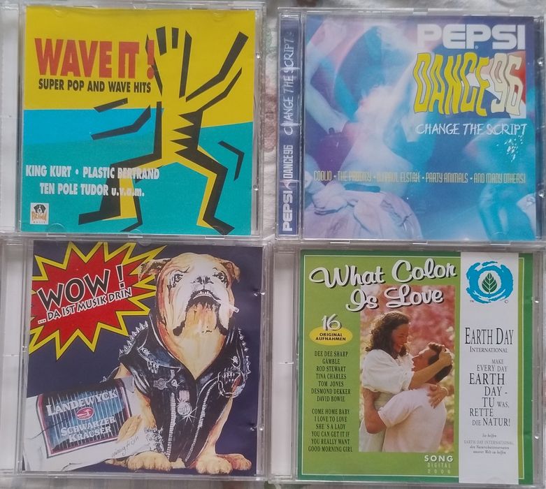 Płyty CD 4 składanki