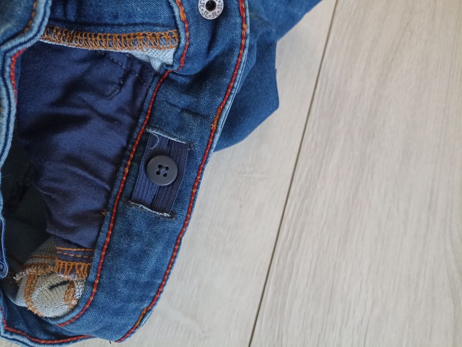 spodnie jeansowe slim Okaidi 116