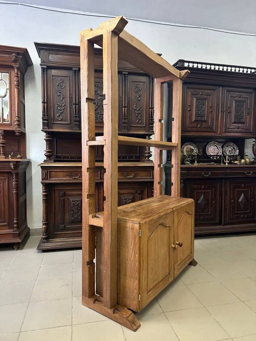 Стелаж тумба сирна шафа етажерка дуб меблі бу 4148