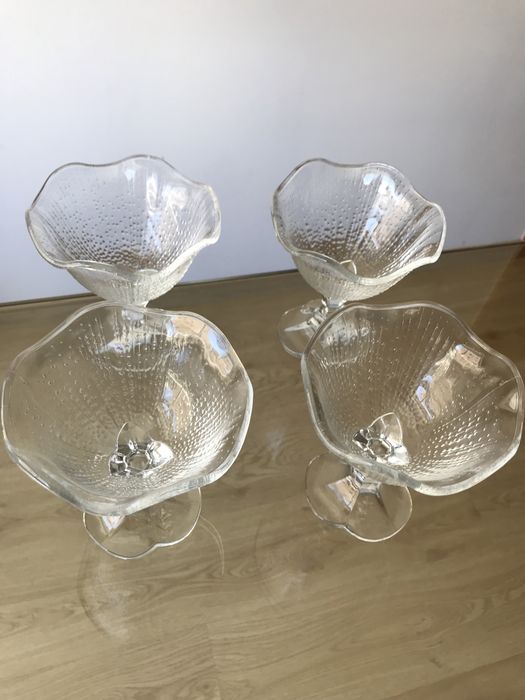 4 Tacas Vidro para Gelado