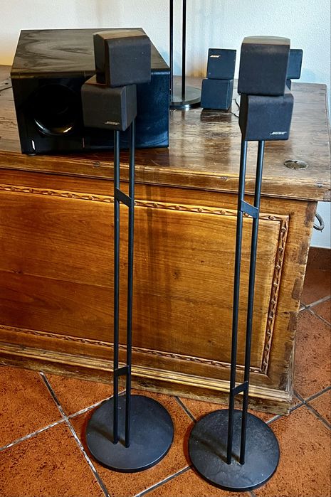 Bose Acoustimass 7 – Sistema Home Cinema 5.1 Completo + Suportes Originais