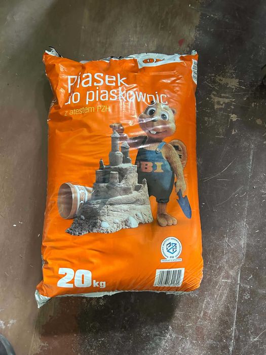 Piasek do piaskownicy