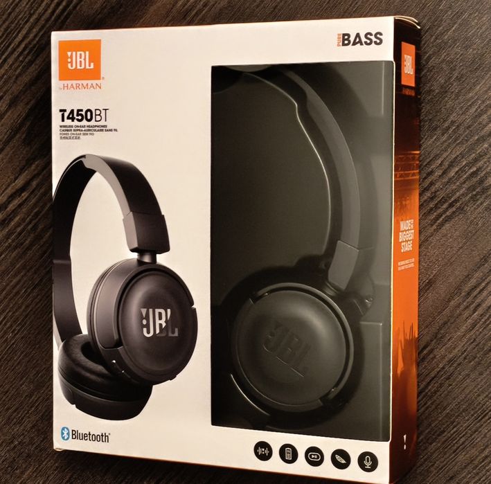 Auscultadores JBL T450BT bluetooth NOVOS!