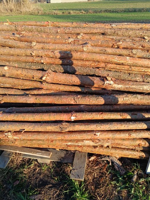 Stemple stęple budowlane nowe  ponad 3m ok 300szt