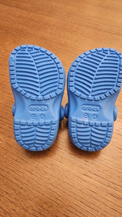 Crocs Nowe klapki niebieskie dziecięce