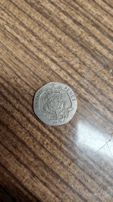 Moeda rara Elizabeth ll 1982, para colecionadores