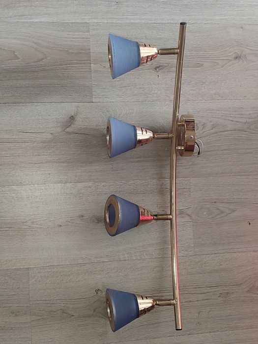 комплект: люстра на 4 лампи e14 і бра e14