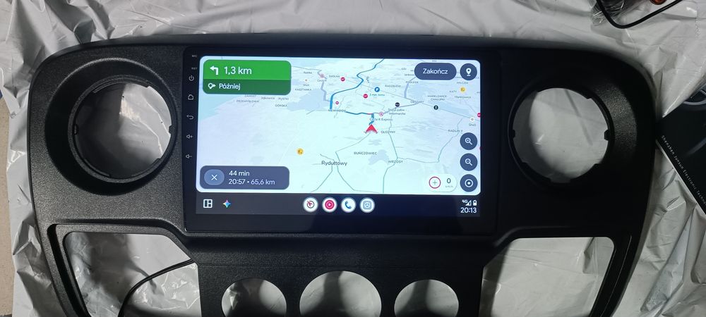 Radio GPS nawigacja 3D duża 10 cali KAMERA Renault MASTER 2010-2021 android