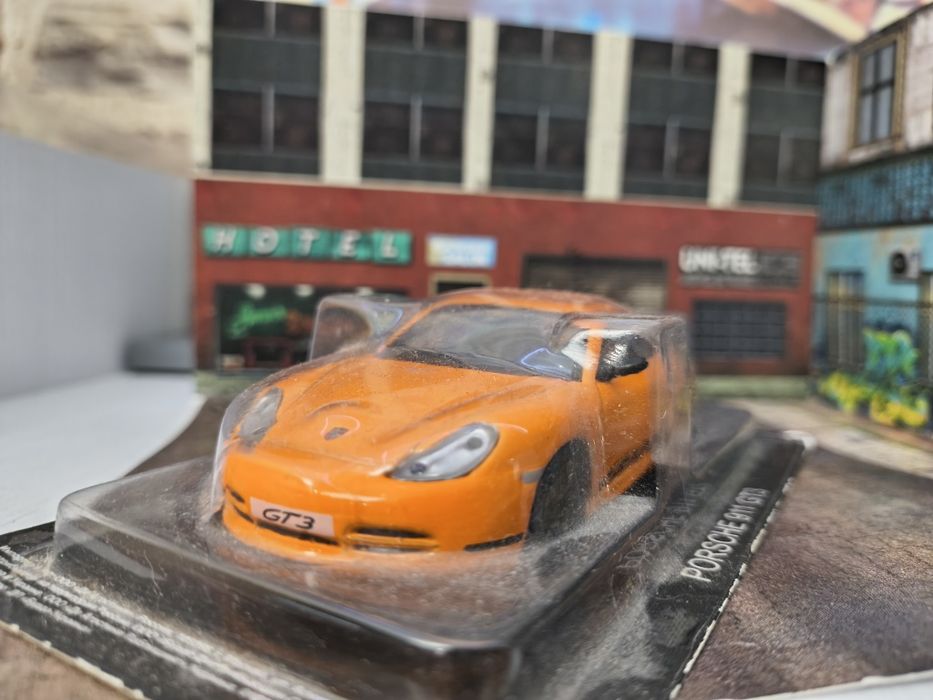 Масштабна модель авто для колекціонерів Porsche 911 GT 3. Deagostini 1/43