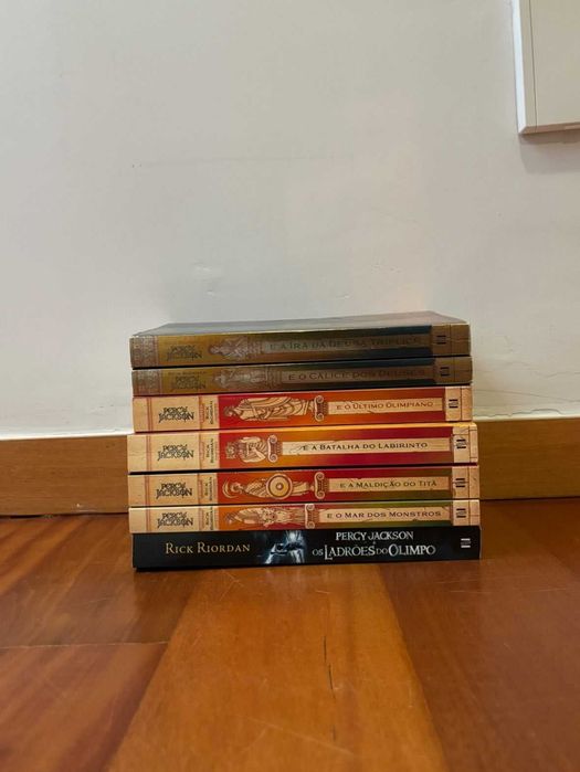 Livros Percy Jackson