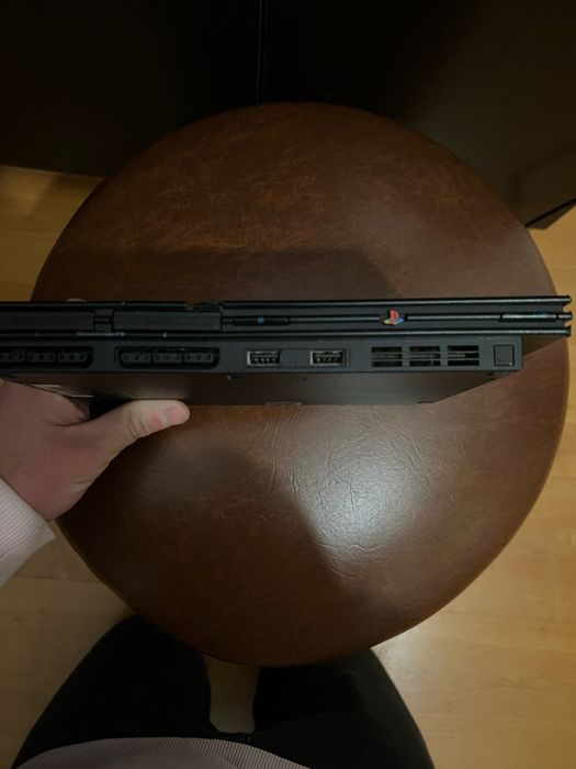 Ps2 Slim s/comando jogo de oferta