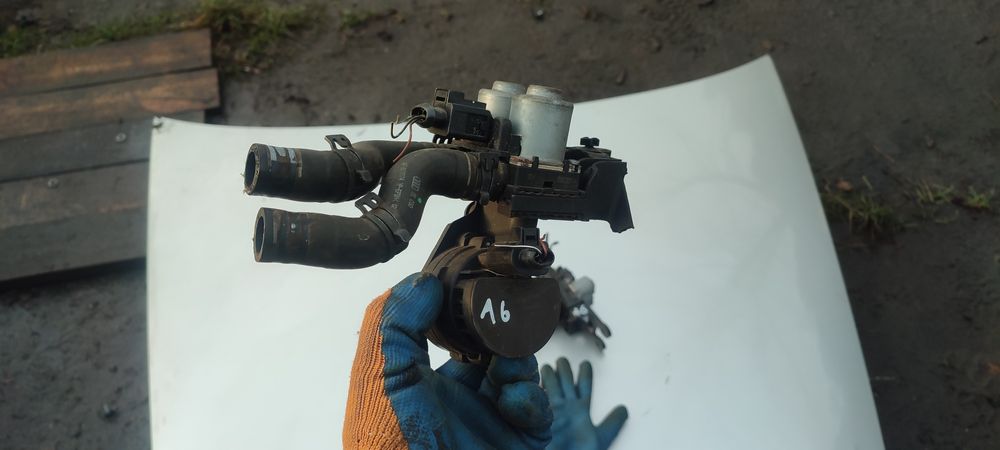 Клапан пічки Ауді А6 С6 клапан отопителя печки Audi A6 C6 електроклапа