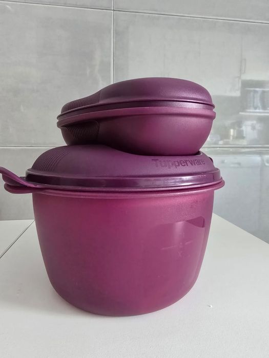 Kit Tupperware arroz e omelete